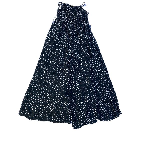 Anthropologie Maeve Finley Jumpsuit Polka Dot Wide Leg Sleeveless Size US 0/UK 4 - Picture 3 of 8